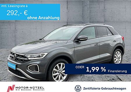 VW T-Roc Volkswagen 1.5 TSI STYLE 5JG+LEDplus+NAVI+AHK+ACC+DAB
