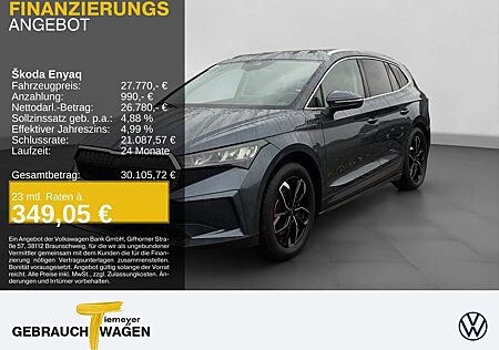 Skoda Enyaq iV 80 LODGE AHK PANO WÄRMEPUMPE