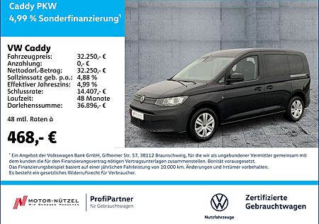 VW Caddy Volkswagen 1.5 TSI DSG NAVI+APP+ACC+SHZ+RFK+7-SITZER