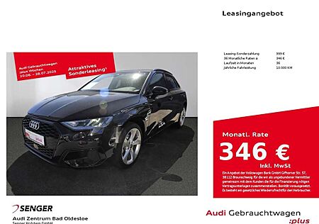 Audi A3 advanced 30 TDI AHK Optik schwarz