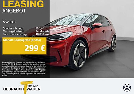 VW ID.3 Volkswagen PRO S LM20 MATRIX AREAVIEW ASSIST+