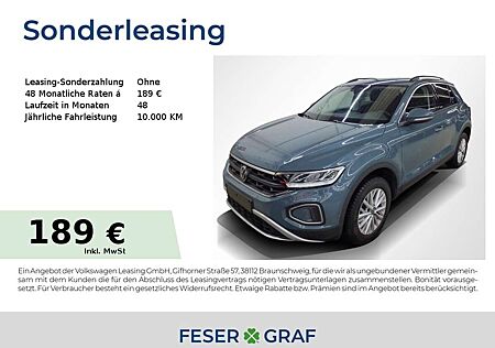 VW T-Roc Volkswagen Life 1.0TSI 85kW 6-Gang LED Park Assist