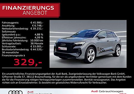 Audi Q4 e-tron 45 qu S line MATRIX ACC NAVI Kam. 20"