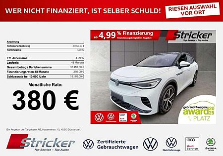 VW ID.4 Volkswagen GTX 380,-ohne Anzahlung Pano DCC Wärmepumpe