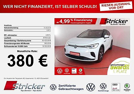 VW ID.4 Volkswagen GTX 380,-ohne Anzahlung Pano DCC Wärmepumpe