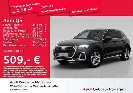 Audi Q5 40 TDI qu. S tronic S line AHK/VIrtual+/Kamer