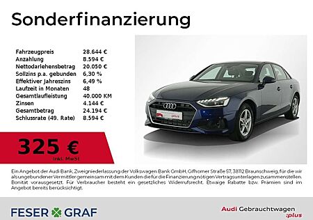 Audi A4 Lim. 35 TFSI LED/Navi/PDC V+H/3-Z-Klima