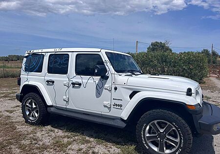 Jeep Wrangler Unlimited 2.2 CRD Sahara Sky one touch
