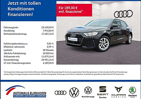 Audi A1 Sportback advanced 30 TFSI S tronic APP KAM PDC G