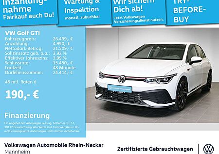 VW Golf GTI Volkswagen Golf VIII GTI Clubsport 2.0 TSI LED Navi DSG SHZ