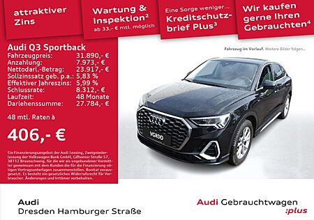 Audi Q3 35 TFSI S line LED Navi