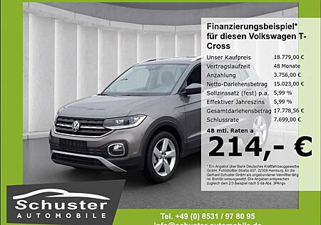 VW T-Cross Volkswagen Style 1.0TSI*LED ACC Navi 2xSpurass SHZ