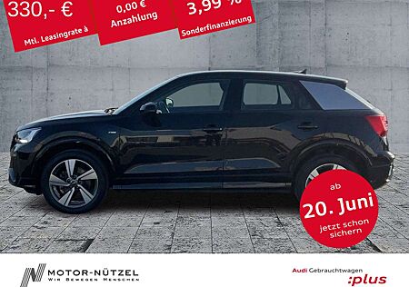 Audi Q2 40 TFSI QU S-TR S-LINE LED+NAVI+RFK+ACC+LEDER