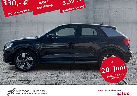 Audi Q2 40 TFSI QU S-TR S-LINE LED+NAVI+RFK+ACC+LEDER
