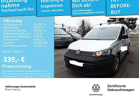VW Caddy Volkswagen 2.0 TDI Klima Navi 5 Sitze Heckflügeltür u