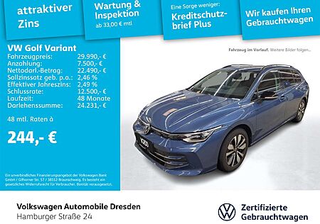 VW Golf Variant Volkswagen Golf VIII Variant GOAL 2.0 TDI DSG IQ AHK AREA