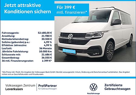 VW T6 Volkswagen .1 California Beach Tour 4Motion AHK STANDH