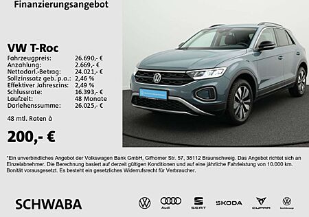 VW T-Roc Volkswagen Goal 2.0TDI LED*VIRTUAL*ACC*SIDE*R-KAM*17"