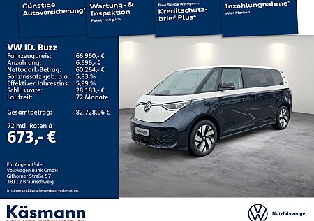 VW ID.BUZZ Volkswagen ID. Buzz Pro "Goal" LR 7 SITZE AHK 360°
