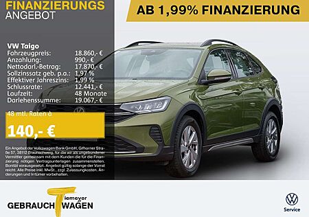 VW Taigo Volkswagen 1.0 TSI LIFE ALLWETTER SITZH APP-CON KLIMA