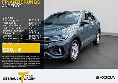VW T-Roc Volkswagen 2.0 TDI DSG R-LINE LM18 MATRIX ASSIST AHK