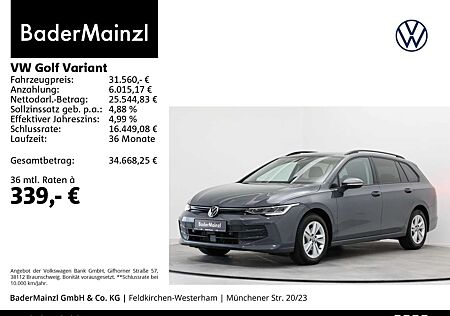 VW Golf Variant Volkswagen 1.5 eTSI DSG Life Kam. AHK HUD ACC
