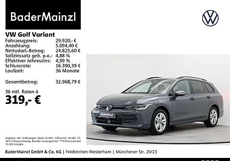 VW Golf Variant Volkswagen 1.5 eTSI DSG Life Kam. AHK HUD ACC