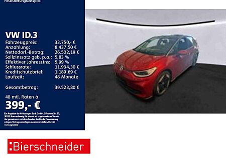 VW ID.3 Volkswagen Pro S 20 DCC MATRIX HuD 360