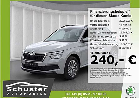 Skoda Kamiq CLEVER 1.0TSI*DSG AHK LED ACC Navi R-Kam