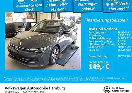 VW Golf Variant Volkswagen VIII 1.5 eTSI Goal DSG AHK Navi Cam
