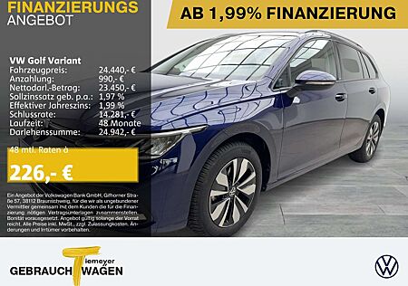 VW Golf Variant Volkswagen 1.5 TSI MOVE NAVI PDC LED SITZHZ