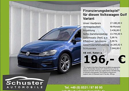 VW Golf Variant Volkswagen VII R-LINE 2.0TDI*DSG AHK LED ACC