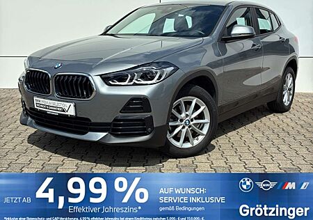 BMW X2 sDrive18d LED+Navi+AHK+LenkHZ+RFK+SHZ+GRA