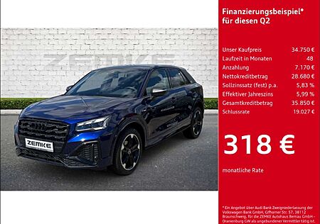 Audi Q2 35 TFSI S tronic S line AHK-abnehmbar Navi Digital