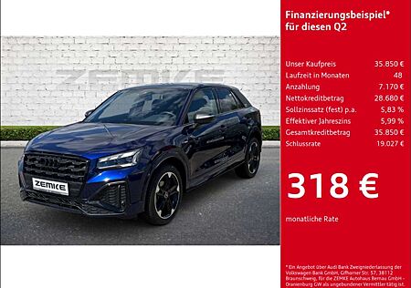 Audi Q2 35 TFSI S tronic S line AHK-abnehmbar Navi Digital