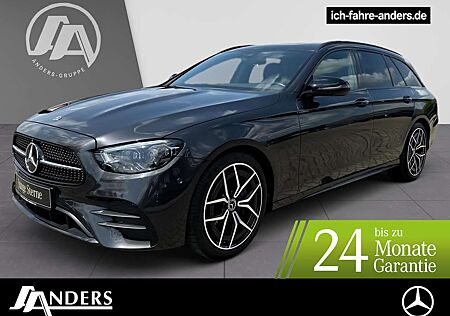 Mercedes-Benz E 220 d T +AMG+AHK+SHZ+Night+LM+ParkAss.+Navi