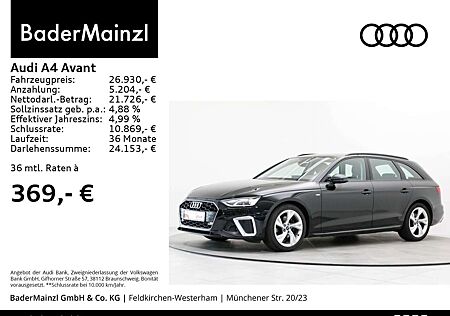 Audi A4 35 TDI S tronic S line Navi ACC LED SHZ