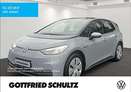 VW ID.3 Volkswagen Pure 110 kW LED NAVI PDC KLIMA ZV