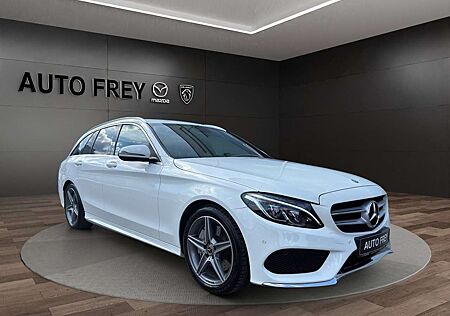 Mercedes-Benz C 250 211PS AMG Line AT+ AHK+KAMERA+KLIMA+LEDER+NAVI+SIT