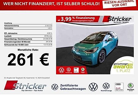 VW ID.3 Volkswagen Max 150/58 261,-ohne Anzahlung Pano HUD ACC