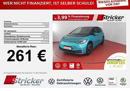 VW ID.3 Volkswagen Max 150/58 261,-ohne Anzahlung Pano HUD ACC