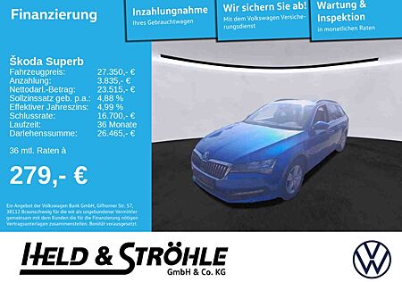 Skoda Superb Combi Ambition 2.0 TDI DSG AHK STANDHZG