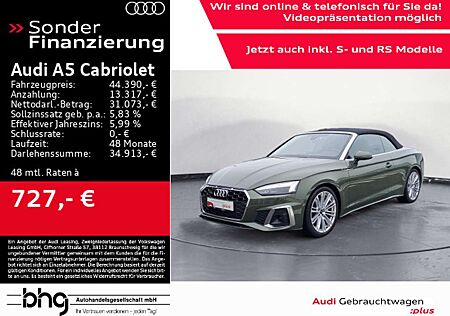 Audi A5 Cabrio 40 TFSI quattro S line MatrixLED Navi