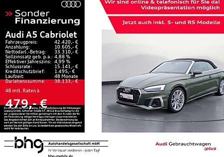 Audi A5 Cabrio 40 TFSI quattro S line MatrixLED Navi