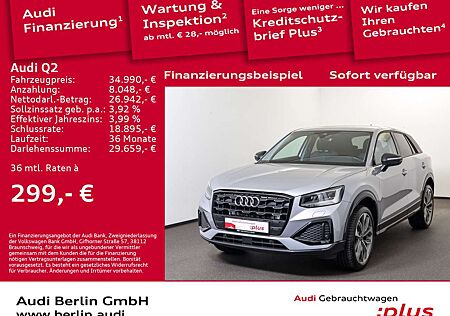Audi Q2 Advanced 35 TFSI S tr. PDC AHK LED NAVI