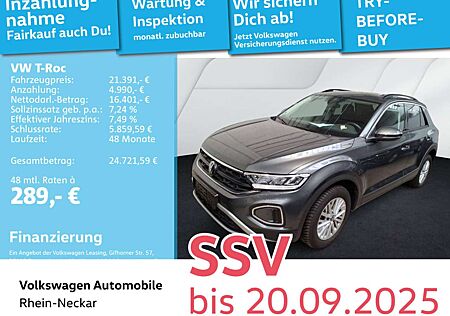 VW T-Roc Volkswagen 1.0 TSI Life Navi PDC LED uvm