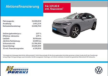 VW ID.4 Volkswagen GTX 4Motion 220 kW KLIMA, NAVI, LED, AHK