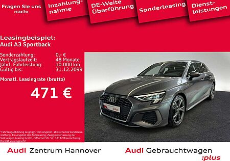 Audi A3 S line 35 TFSI virtual LED Navi Tei