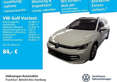 VW Golf Variant Volkswagen 1.5 TSI Style Navi LEDPlus DAB+ Fro
