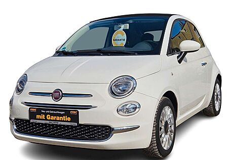 Fiat 500 Cult*LEDER*KLIMA*PDC*AHK*Elektr. Verdeck*BT*